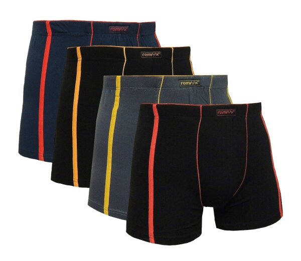 Remixx Herren Boxershorts im 5er Pack Retro Unterwäsche aus Baumwolle Gr.M-7XL